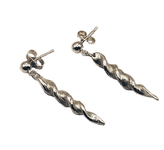 Small Toinneamh (Twist) Dangly Studs